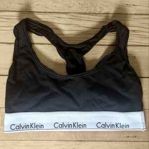 Calvin Klein Racerback Sports Bralette size S